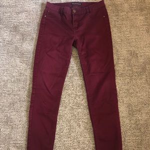 Maroon Pants
